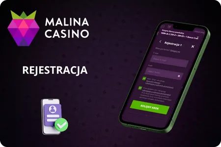 Rejestracja w aplikacji Malina Casino – instrukcja krok po kroku, jak utworzyć konto i aktywować bonus powitalny