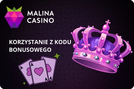 Wprowadzenie kodu bonusowego malina casino w sekcji kasy przed wpłatą